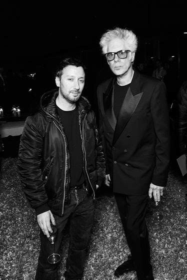 anthony vaccarello and Jim Jarmusch 